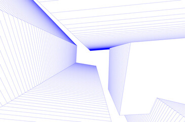 Obraz premium abstract architecture, vector background