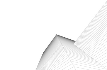 abstract architecture, vector background