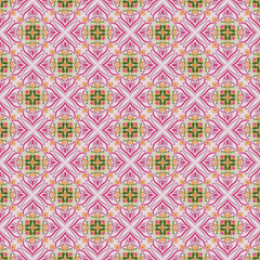 Pink flowers, beautiful seamless patterns