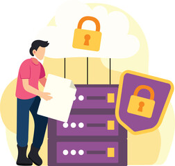Server security management concept