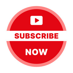 Subscribe Now Button – Circle PNG Design