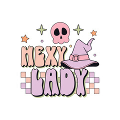 Hexy lady Groovy Halloween season