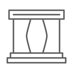 Stage Set Icon Design