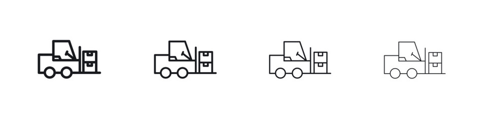 Crack icon. minimal strokes lines for web designs