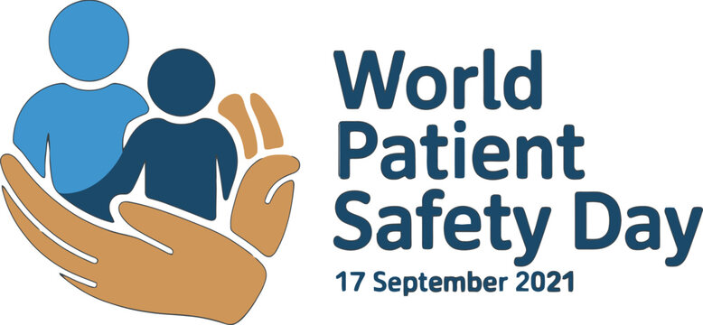 World Patient Safety Day Graphic with Caring Hands and Figures healthcare medical - Powered by Adobe