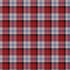Seamless red and white checkered gingham pattern for a picnic tablecloth