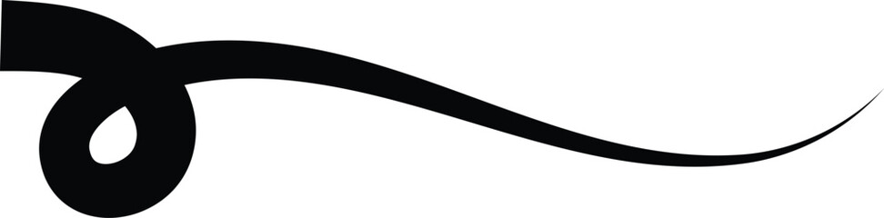 doodle sketch underline highlight. Handwritten markers paint chalk paper. Scribble crayon underline shape. curly swishes, swashes, swoops
