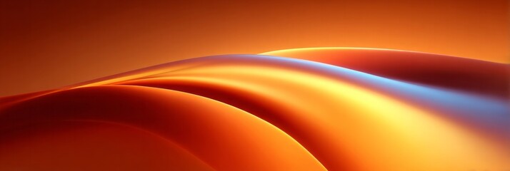 Abstract waves of molten sunset, vibrant hues dance like desert dunes, evoking Earth Day's fiery renewal and Midsummer's flame