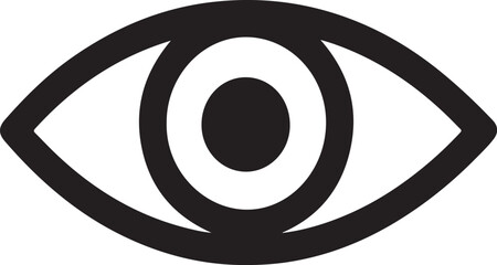 eye icon vector