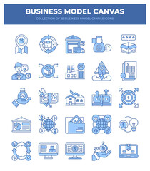 Business Model Canvas Icons. A Complete Guide to Strategic Planning