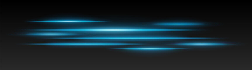 Fast beam set icon. Multiple parallel glowing lines in motion layout, forming energetic direction with sleek streaks. Ideal for speed or tech visuals.