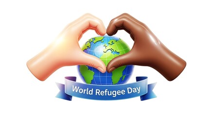 People unite to celebrate diversity and support refugees on World Refugee Day