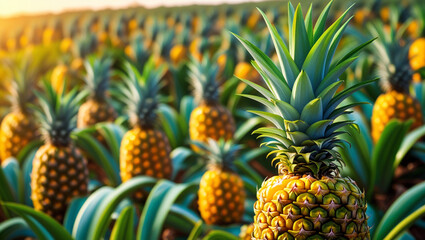 Fototapeta premium Pineapple