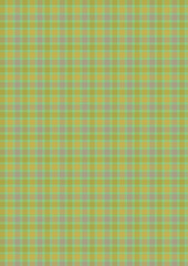 Seamless pastel pink and green plaid gingham fabric texture, a vintage checkered vector illustration