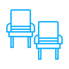 Theater Seat Reservation Icon Design