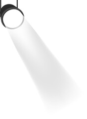 Spotlight PNG.  Scene illumination. Glow light