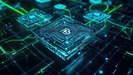 Abstract digital circuit board