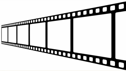 Filmstrip A Blank Canvas for Creative Storytelling and Visual Narratives.