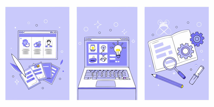 Digital brainstorming and project planning with creative tools