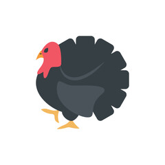 Illustration of Thanksgiving Turkey: Pixel Art Illustration vector