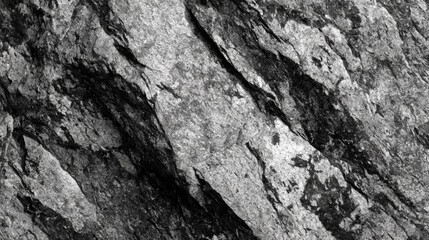 Granite Stone Surface, A minimalist black and white grunge texture. The rough, grainy surface of a natural granite stone. Abstract weathered effect. High detail.