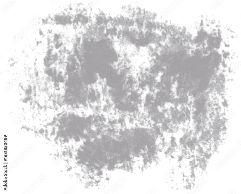 Poster grunge paint texture, abstract gray dust smudge effect in a rough irregular shape ideal for backgrou