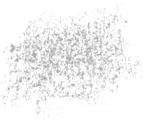 grunge texture brush, isolated gray abstract dust scatter effect resembling vintage splatter or charcoal smudge for overlays backgrounds digital art design projects illustrations

