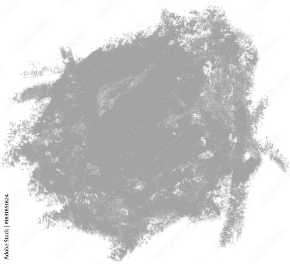 Poster charcoal texture stroke, hand drawn rough gray smudge with artistic dry brush look representing grun