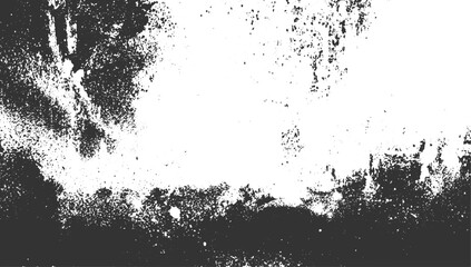 dust and grunge  grain texture distorted grange shape . Noise grungy, Monochrome texture
 Distressed vector illustration. Overlay on white background. 
