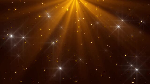 スポットライト ループ動画 キラキラ エフェクト 光る グリッター ラメ 豪華 抽象的 優勝 授賞式 Spark glitter spotlight.Loop video.