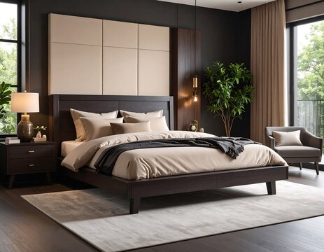 Modern bedroom interior design (7)