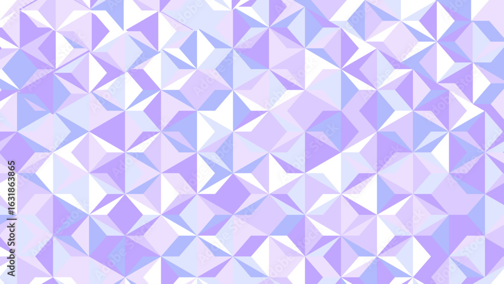 Aufkleber vibrant polygonal mosaic bursting with dynamic color gradients and seamless geometric rhythm. a bold