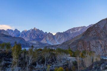 Tupopdan, Passu Cathedral or Passu Cones, is a mountain in northern Pakistan