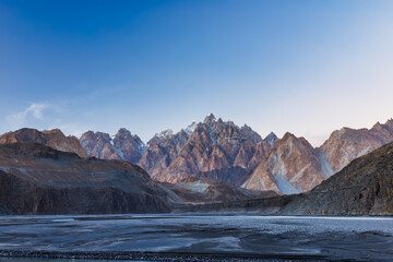Tupopdan, Passu Cathedral or Passu Cones, is a mountain in northern Pakistan