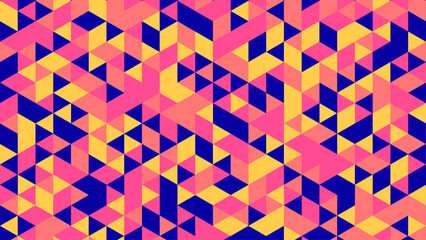 Abstract Futuristic Low‑Poly Gradient Mosaic – Bold Polygonal Geometric Pattern for Modern Abstract Digital Art, Tech Design, and Ultra‑Contemporary Projects © Creative Design