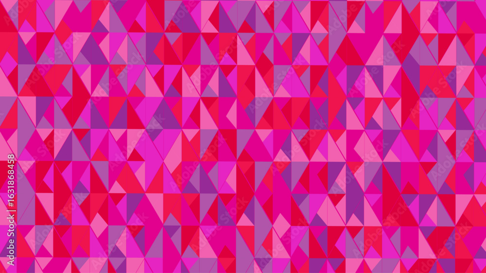Poster vibrant polygonal mosaic bursting with dynamic color gradients and seamless geometric rhythm. a bold