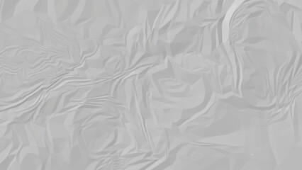 White crumpled paper texture. Minimal recycled white paper texture with soft creases and organic imperfections. A vintage-inspired backdrop echoing retro print vibes and eco-conscious design