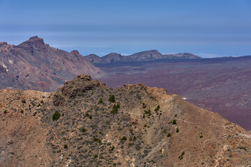 Las Cañadas caldera rim landscape