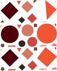 A retro set of gambling labels featuring red heart and ace playing card illustrations on an abstract vector background