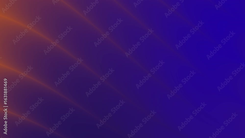 Poster abstract gradient background with radiating lines in orange and blue. suitable for presentations, we
