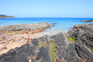 Beautiful seaside in Côtes d'Armor, Brittany, France
