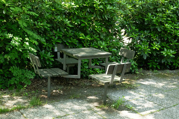 bank sitzen holz natur