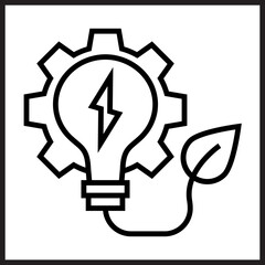 Green Energy icon design