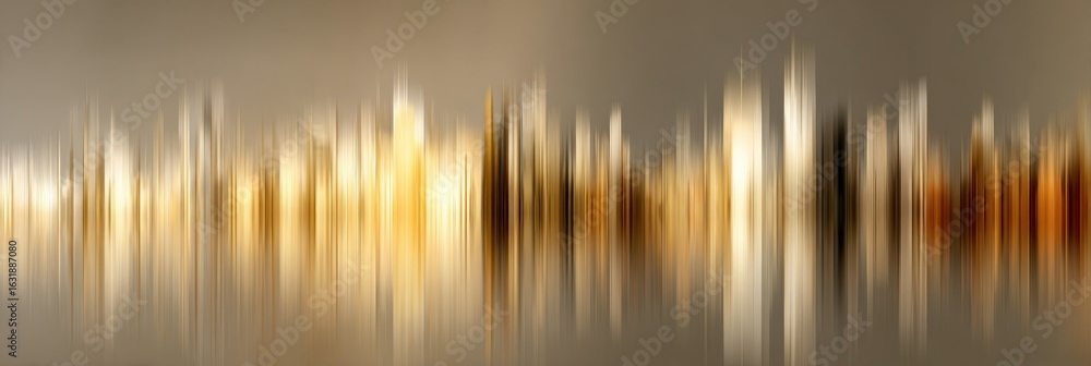 Poster abstract golden light trails create a shimmering background for graphic design projects and artistic