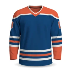 Gordijnen Realistic Ice Hockey home jersey in style © magr80