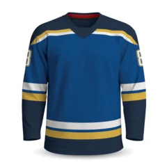 Fotobehang Realistic Ice Hockey home jersey in style © magr80