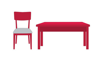 Premium chair and table vector design collection