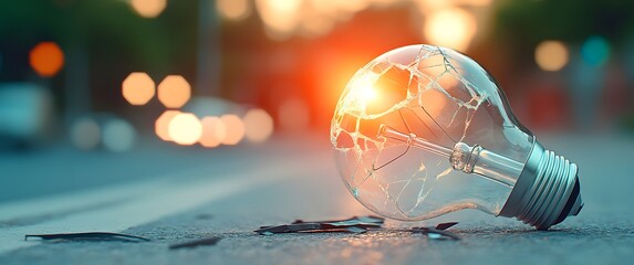 A fallen idea still shines