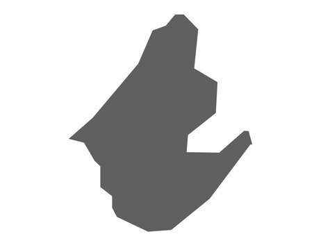 Sivasagar District map illustration of Assam state, India