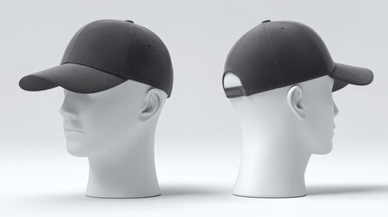 Grey Baseball Cap Everyday Style